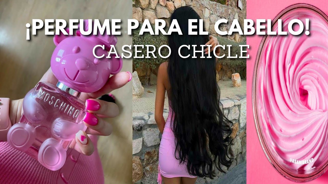 😯PERFUME PARA EL CABELLO CASERO, CHICLE FABULOSO😲🍭🍒