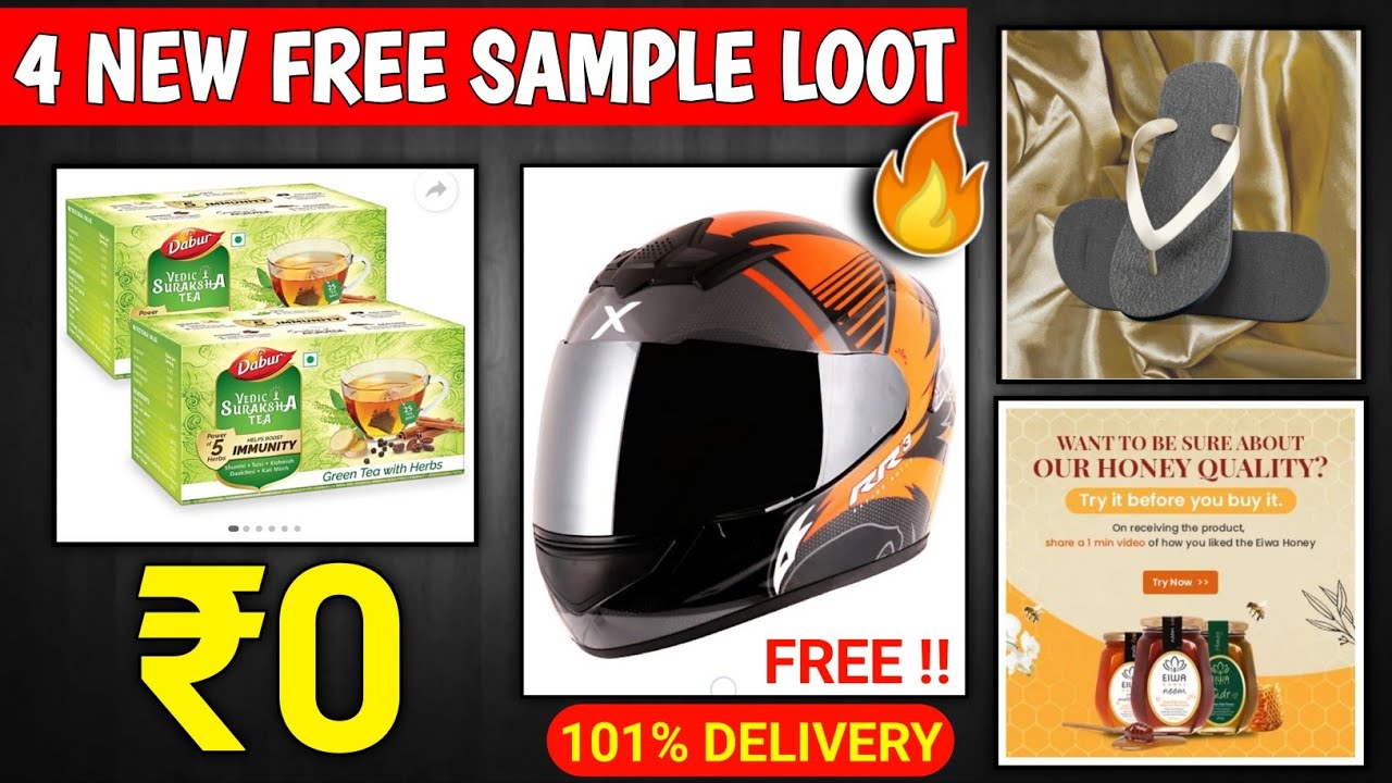 4 New Free Sample Today | free sample products in india | online free shopping 2021