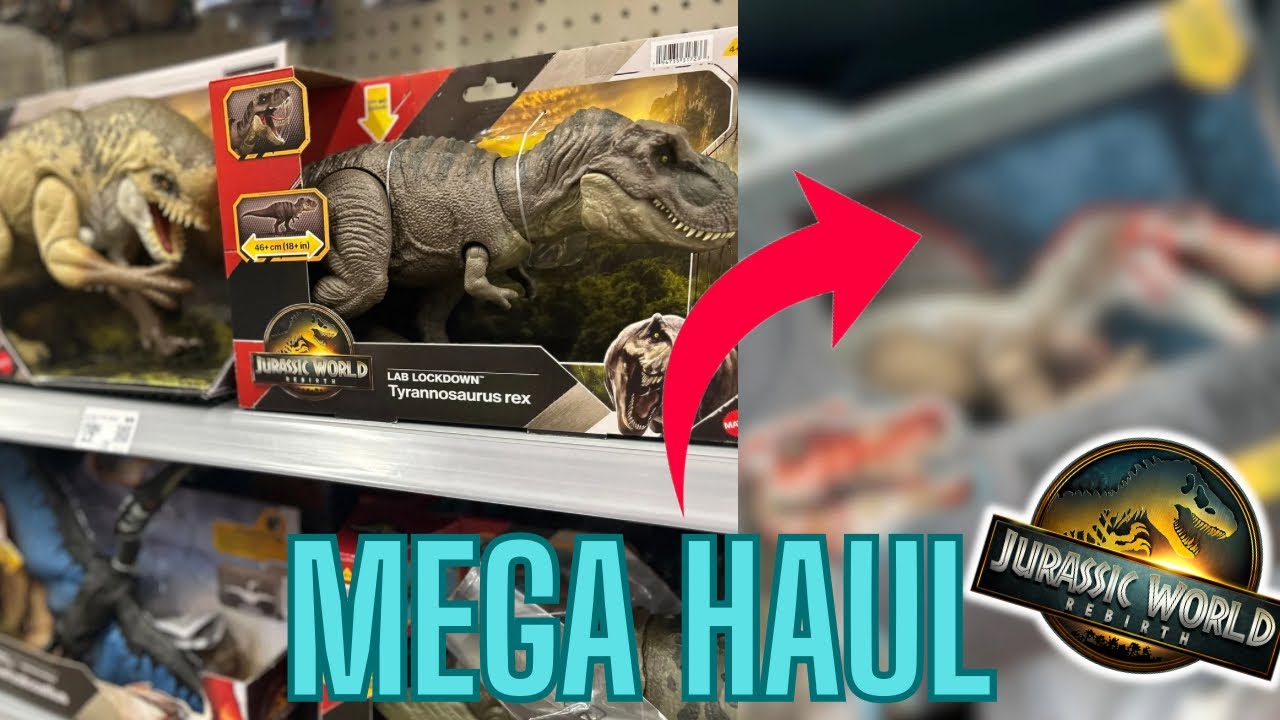 WE FOUND IT! MEGA Haul! | Jurassic World Toy Hunt