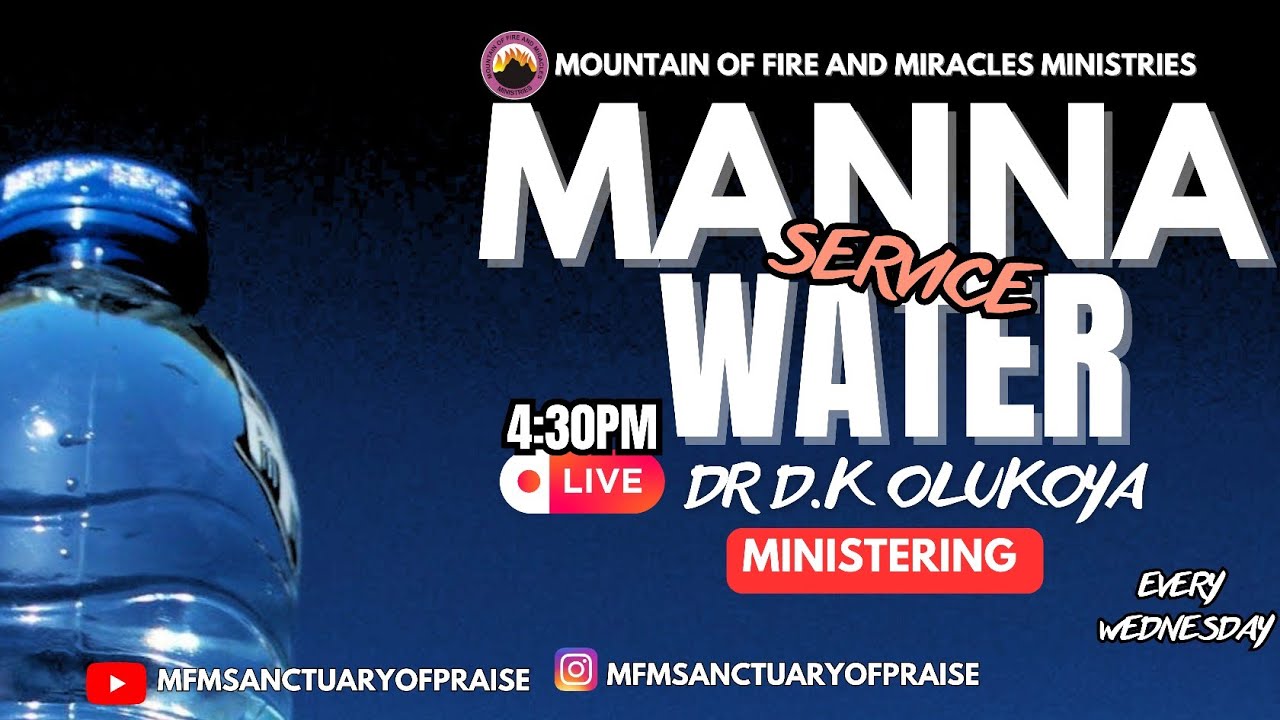 Manna water service live | February 25-2-2026 | Dr D.k Olukoya #mfm #mfmministries 