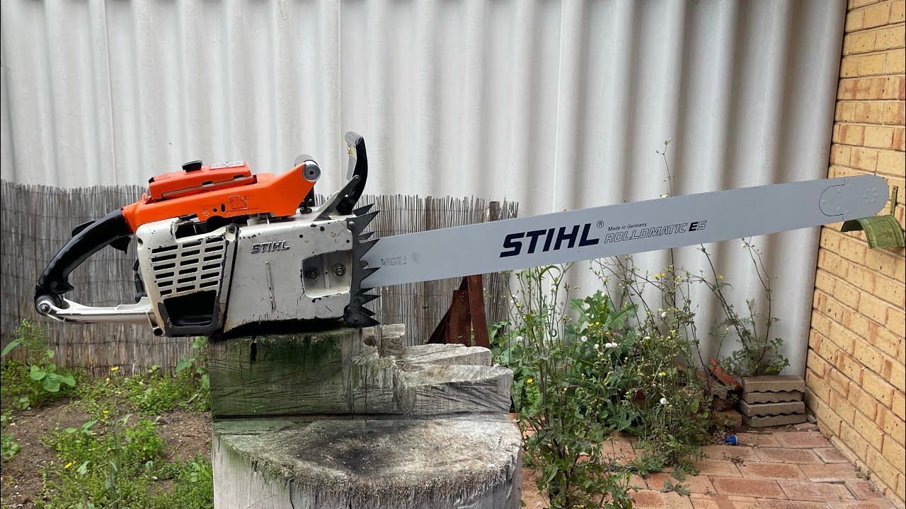 New Parts For A Vintage Chainsaw