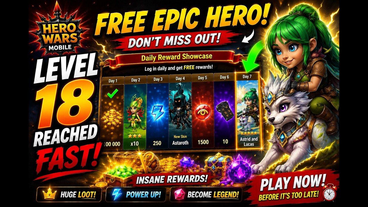 How to🔥 NEW Hero Wars Account Progress! FASTEST Level Up Guide for Beginners ⚡#herowars