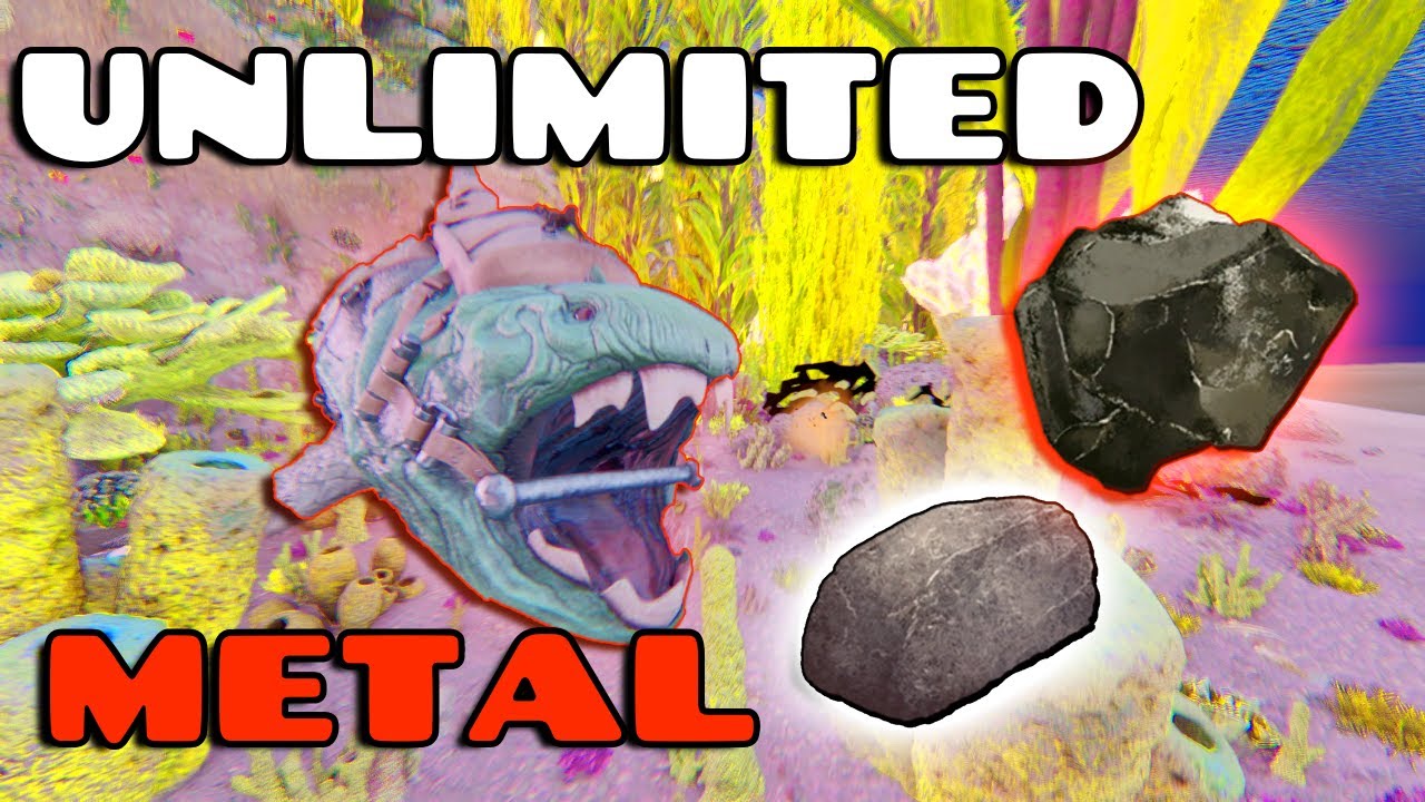 The Best METAL and STONE Farm Location in Ark ASCENDED