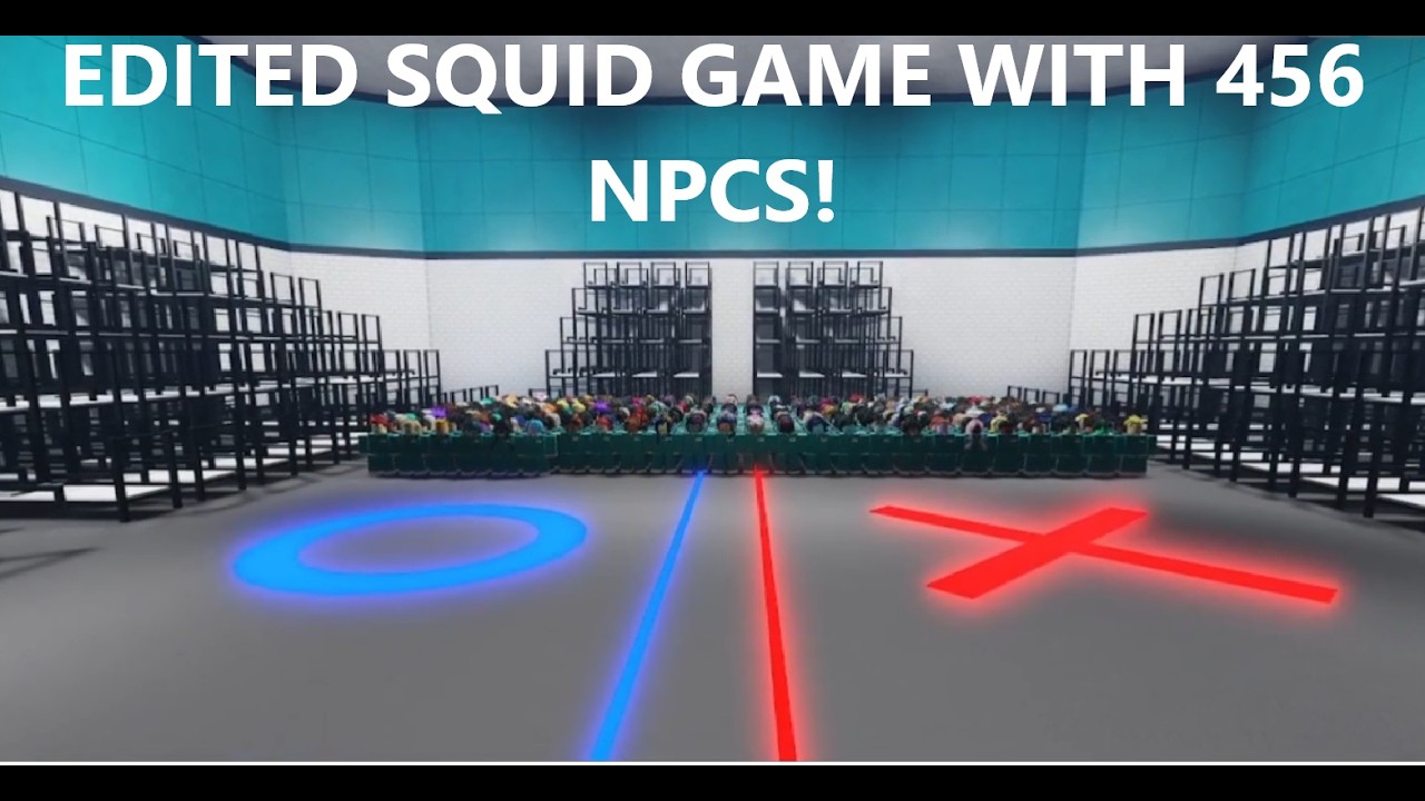 Roblox Squid Game with npcs but edited!
