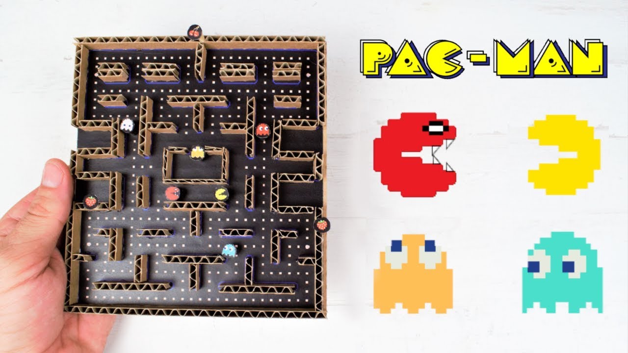 JUEGO DE PACMAN CLASICO | PACMAN VS MONSTER PACMAN EN LA VIDA REAL | PAC MAN