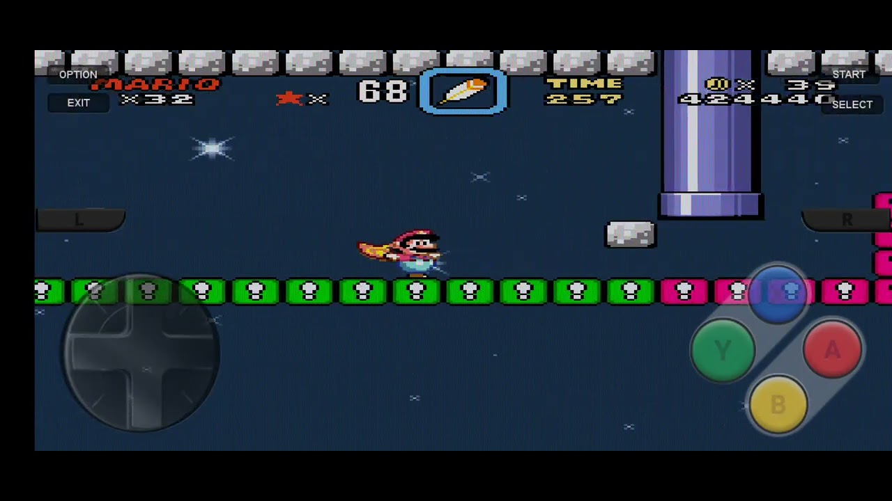 Secret exit super mario world