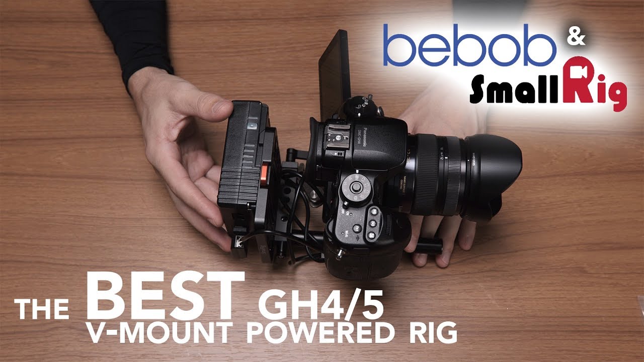 The BEST GH5 (or GH4/GH3) V-Mount Powered Setup