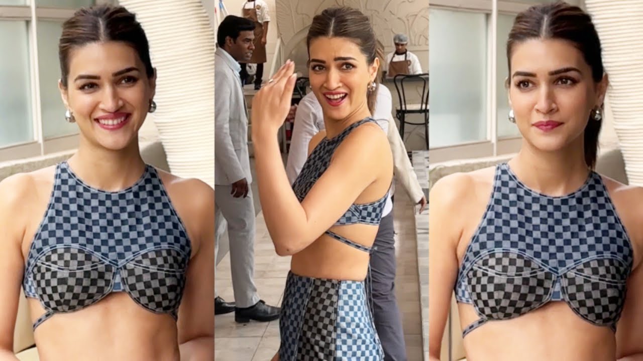 Kriti Sanon Spotted in Juhu for An Post Shoot 😍💖📸
