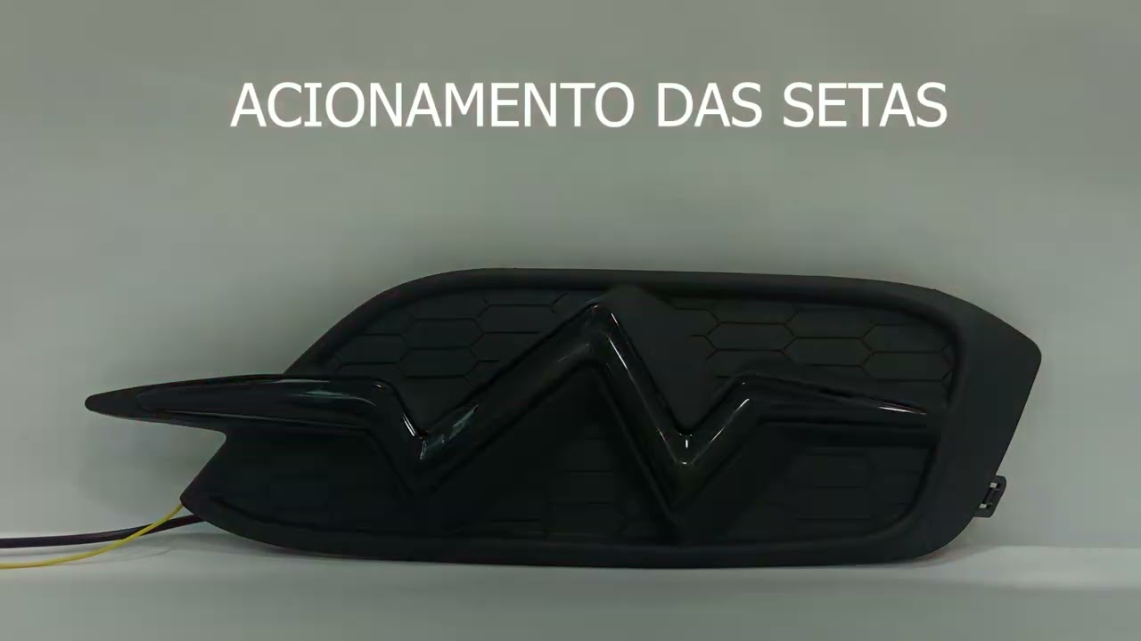 LANTERNA NEBLINA TRASEIRA SEQUENCIAL EM LED FUME HONDA CIVIC