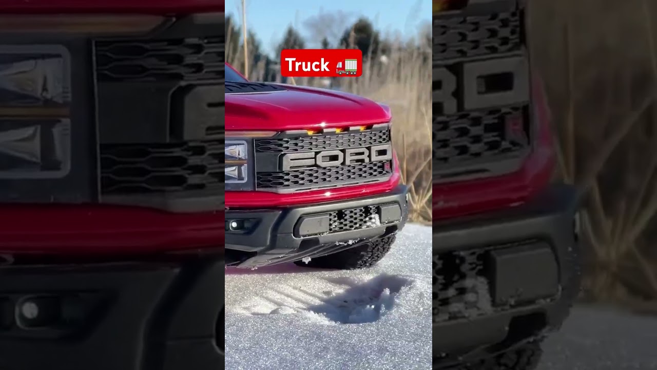 Traxxas Ford F-150 Raptor R 4x4 VXL, which is a&nbsp;1/10 scale, ready-to-race, remote-controlled truck.