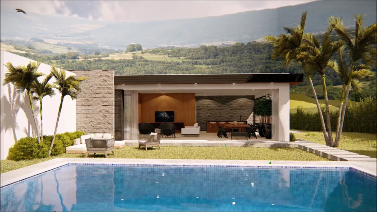 Modern Villa design in Yunguilla. Santa Isabel, Ecuador