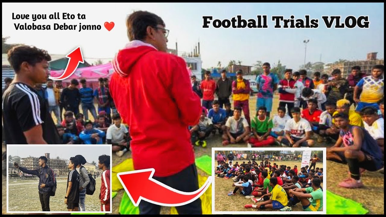 Football Trials VLOG 2024 || Kolkata Baruipur football trial 2024 || Bengali football tips Fan ❤️