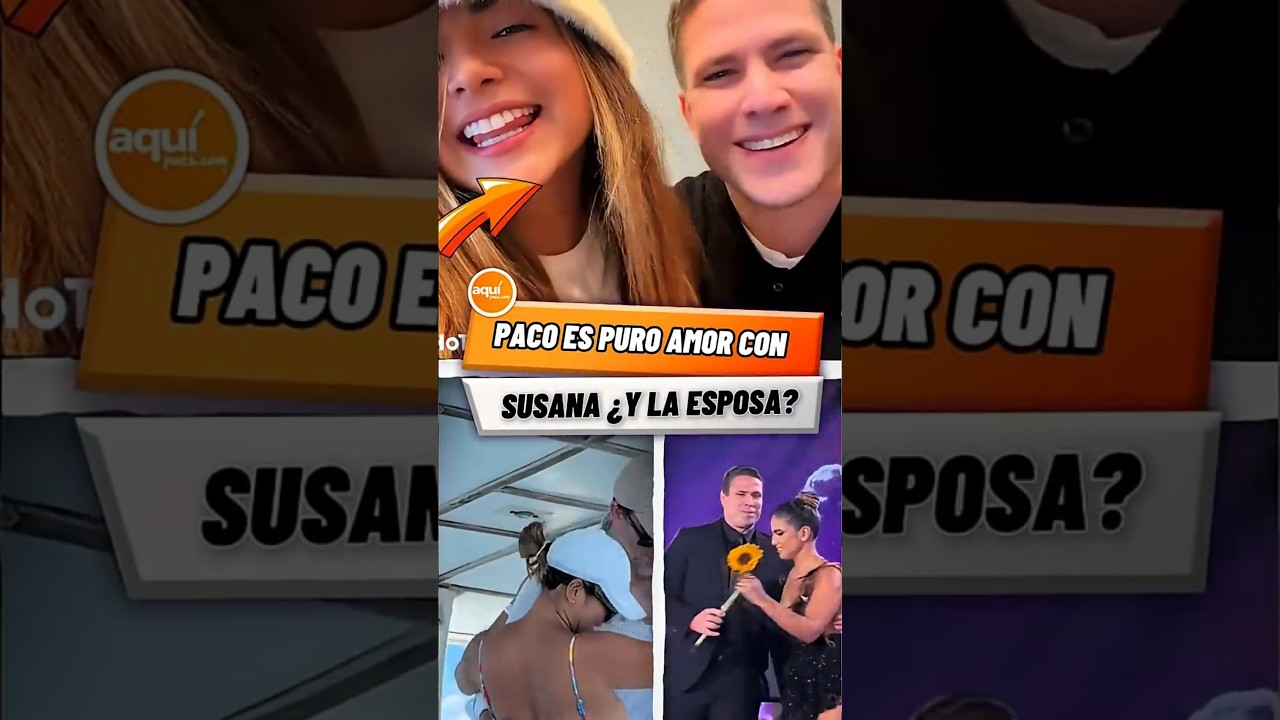 Paco es puro amor con Susana &iquest;y la esposa?  #PacoBazan #SusanaAlvarado #CorazonSerrano #shorts #fy