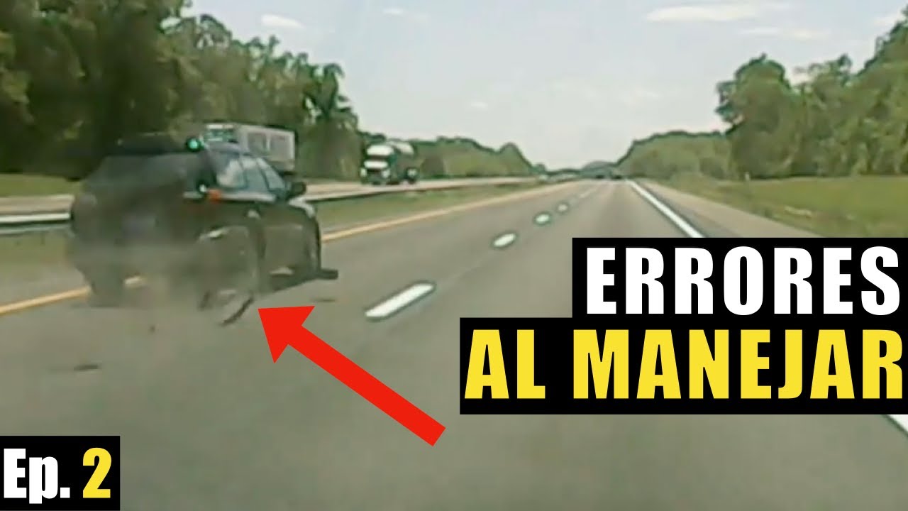 TOP ERRORES AL MANEJAR cuando ESTALLA una LLANTA | Velocidad Total