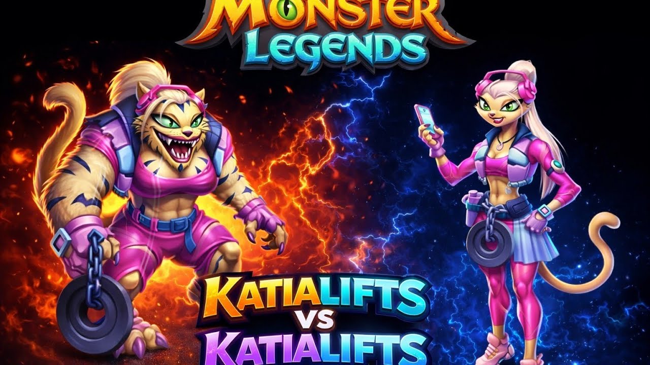 Monster Legends Katialifts🆚Katialifts Multiplayer Mode Battle.#monsterlegends#multiplayer#usagaming