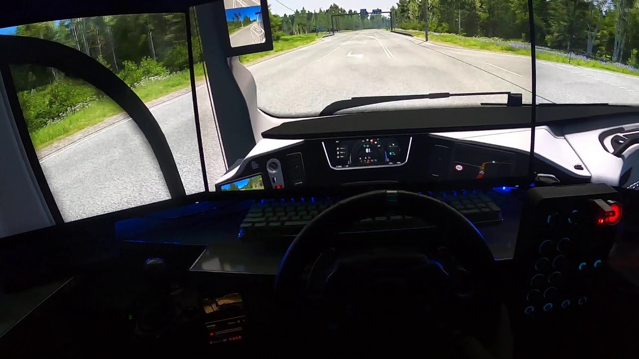 INSANE Arctic Bus Journey! 🚌 Tana Bru → Tarti | ETS2 Triple Screen Immersion | Live