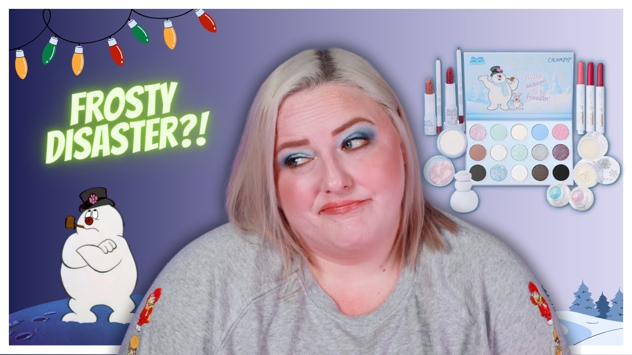 НОВАЯ коллекция снеговика Colourpop Frosty ❄️ Холодное разочарование? ☃️