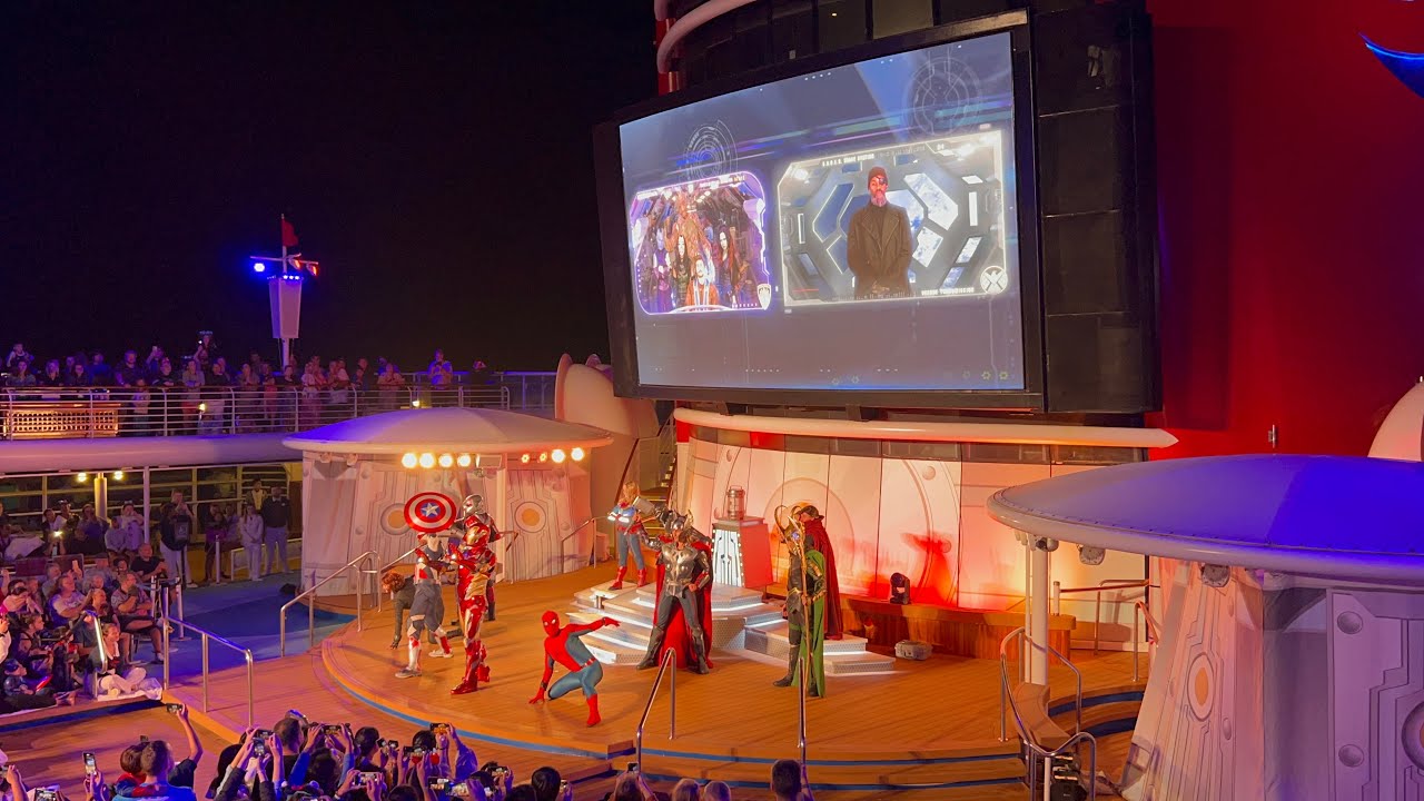Marvel Heroes Unite - Disney Wonder Cruise