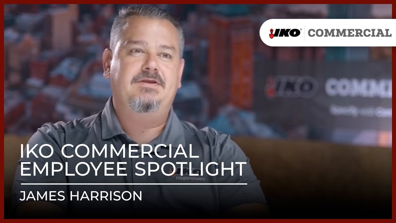 IKO Commercial Employee Profile: James Harrison - Environmental Health and Safety Coordinator