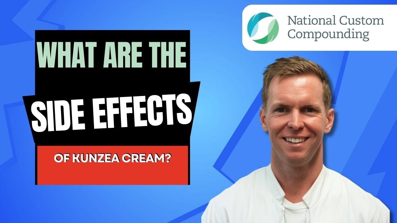 What are the side effects of Kunzea cream?