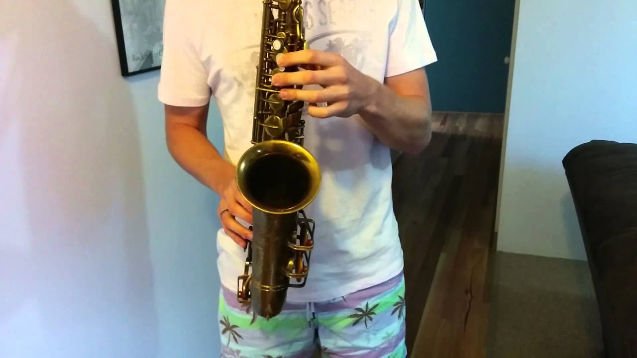 1942 Vintage Buescher Aristocrat 'Big B' Alto Saxophone 297XXX Play Test