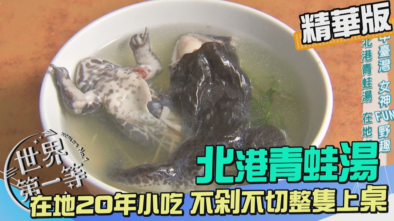 【雲林】北港朝天宮青蛙湯 不剁不切不剝皮 整隻清燉上桌｜《世界第一等》1082集精華版