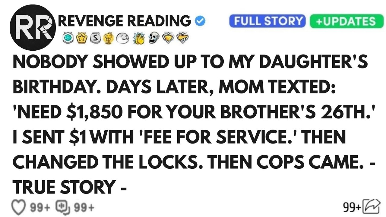 My Parents Ghosted My Daughter’s Party Then Demanded $1,850 For My Brother — And Called Police