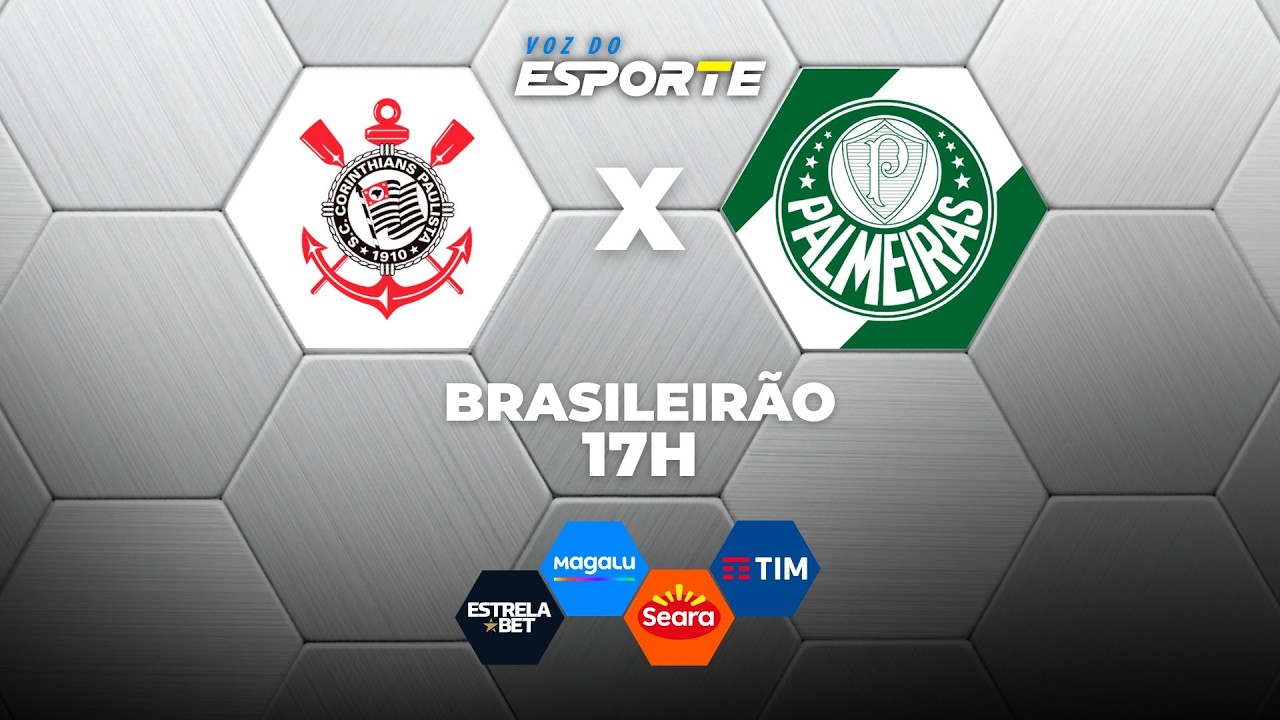 CORINTHIANS X PALMEIRAS - AO VIVO | CAMPEONATO BRASILEIRO &ndash; 12/04/2026