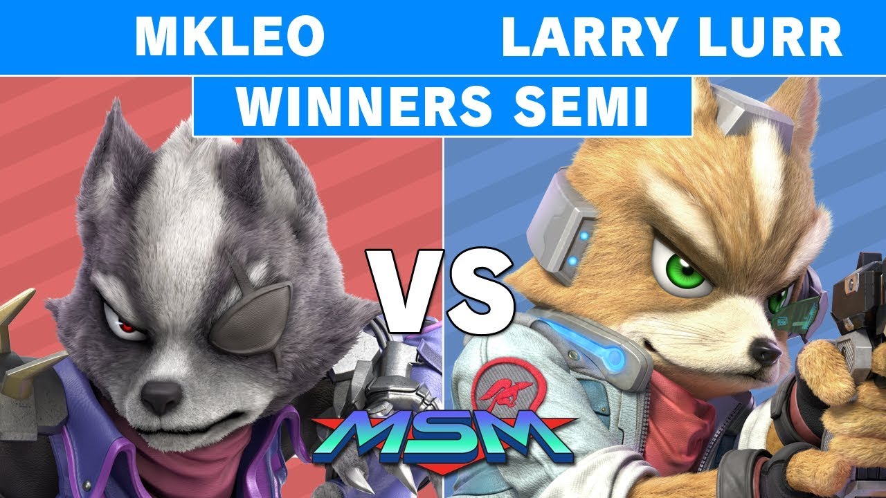 MSM 176 - Echo FOX MVG | MKLeo (Wolf) vs Larry Lurr (Fox) Winners Semis - Smash Ultimate