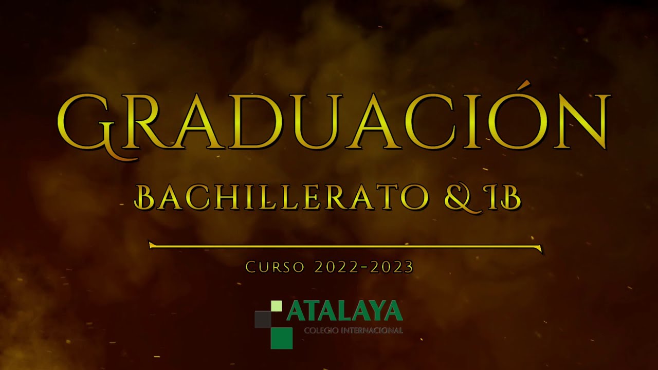 Graduación Bachillerato 2023