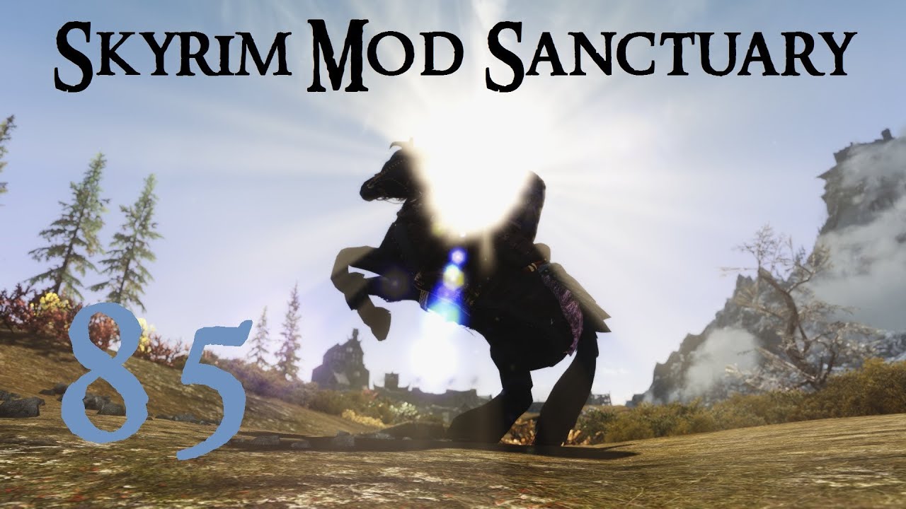 Skyrim Mod Sanctuary 85 : Dremora of Coldharbour, Animations and Snow