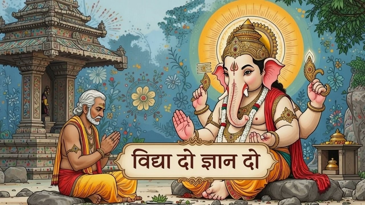 विद्या दो ज्ञान दो | Knowledge | Wisdom | नमो गणपति | जय श्री गणेश | हेरम्ब गणपति