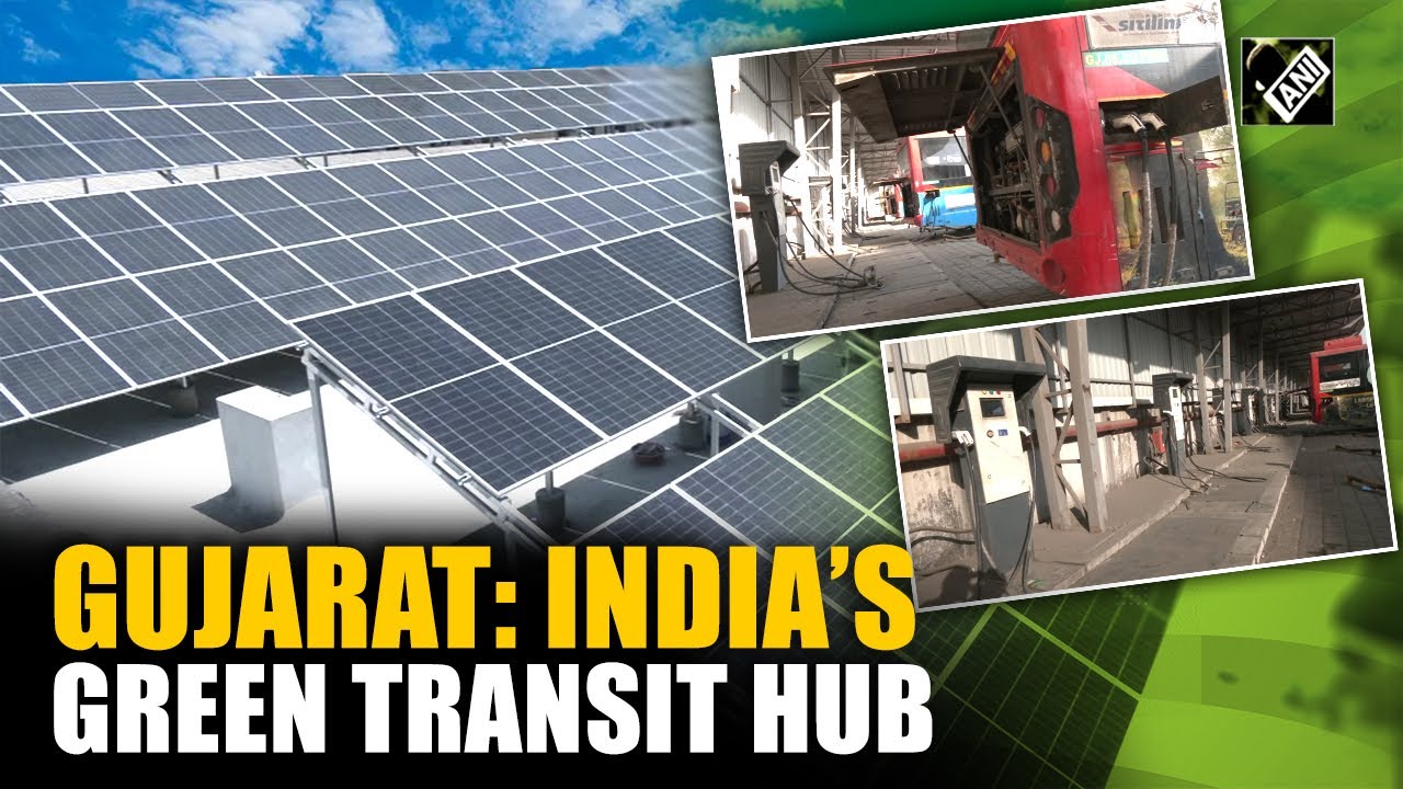 Surat Powers Ahead: India’s First Solar-Powered EV Bus Depot Unveiled