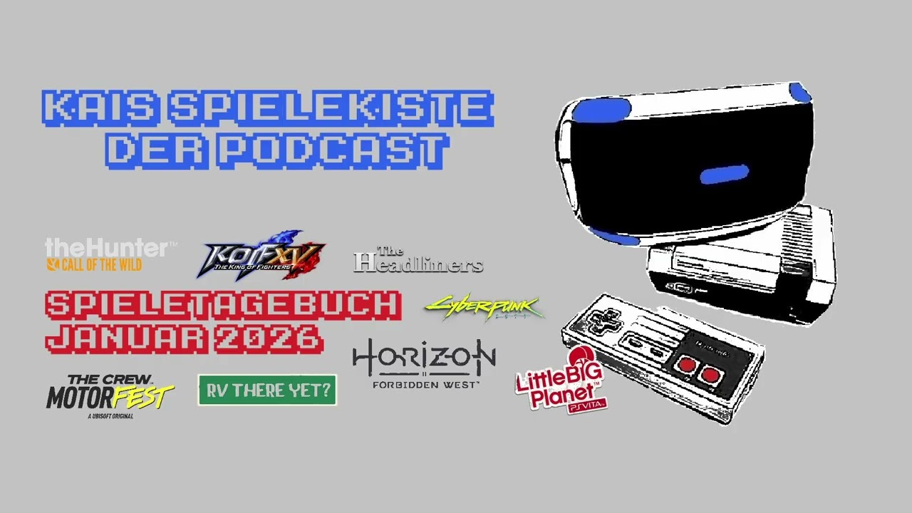 Spieletagebuch 06 - Januar 2026 (Podcast)