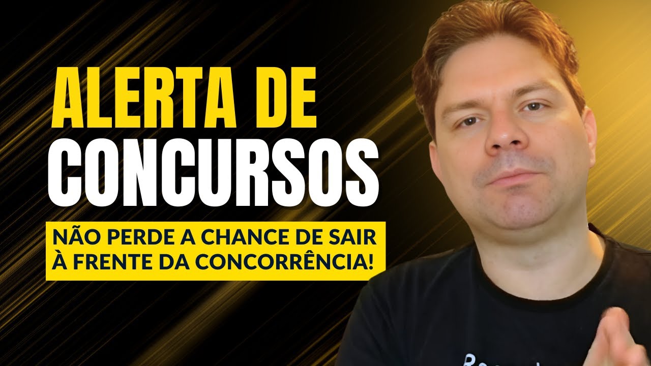CONCURSOS 2026: ATUALIZAÇÃO DA  SEMANA (26/01/26)