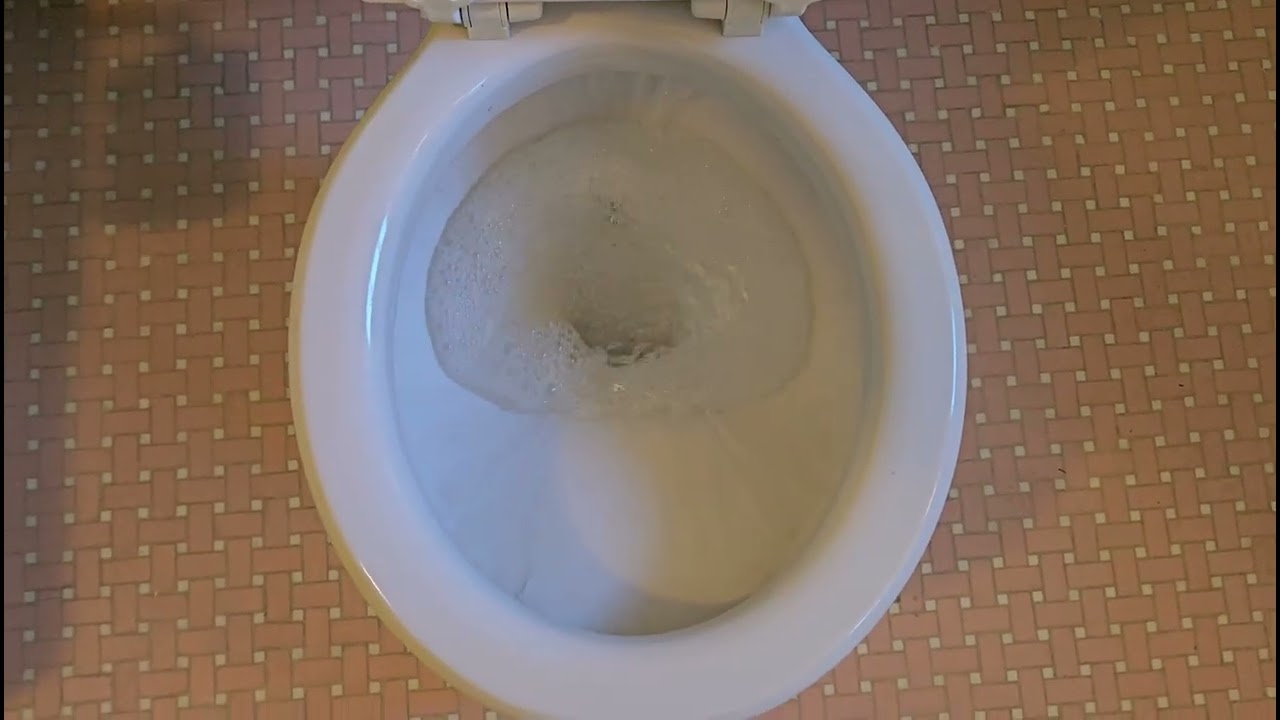 1948 "Standard" Modernus toilet on a 1927 Low Mueller Tank