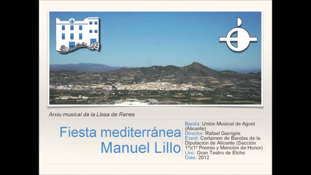 Fiesta mediterránea - M.Lillo [Versión Banda]