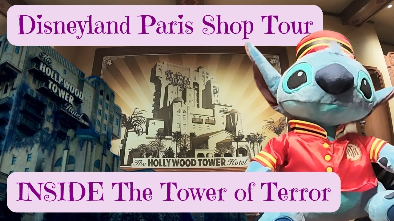 Disneyland Paris Shop Tours NEW OCT 2024/Inside The Tower of Terror Shop!