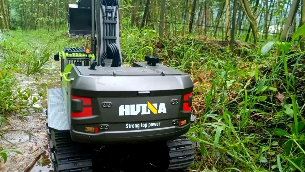 Rc huina 1593 excaators,Beko,Beko mainan,Beko remot,mainan anak,Beko termurah, excavators mainan,