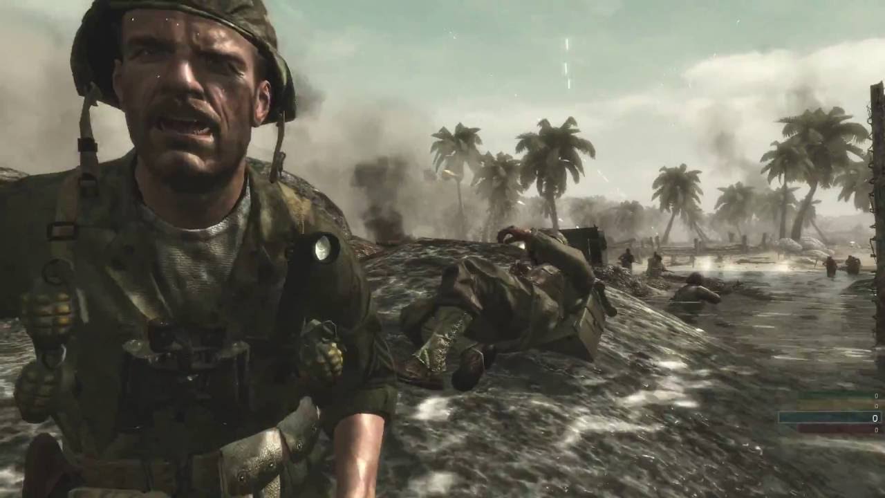 Когда то он был хорош! (Call of Duty World at war COOP) (1)