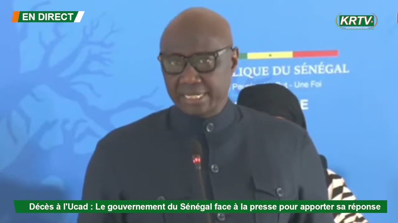 Décès à l'Ucad : Le ministre des forces armées apporte sa réponse 