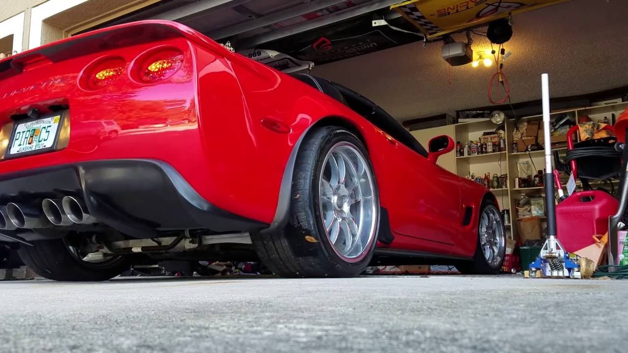 C5 Corvette Cam install first Drive