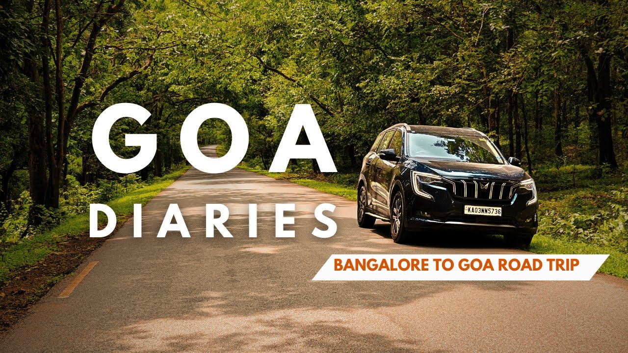 Road trip from Bangalore to Goa | Ep - 1 | Amazing Western Ghats but.. bad roads #goa #beach #xuv700