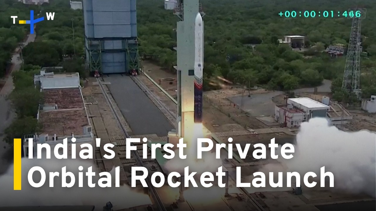 India's Private Orbital Rocket Successfully Launches｜TaiwanPlus News