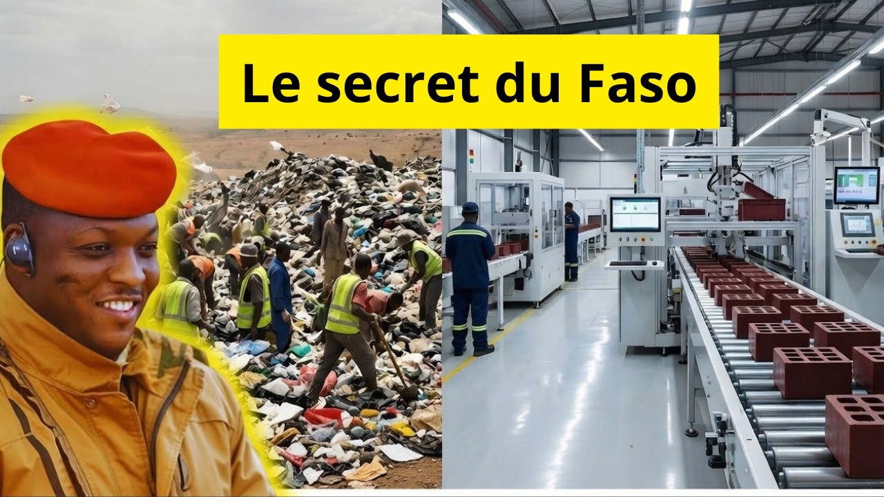 Le génie du Burkina : Comment des déchets contaminés deviennent du bitume de haute technologie.