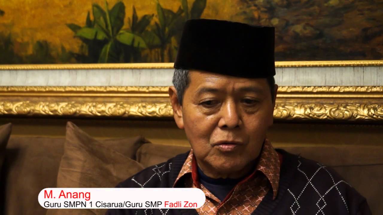 Sosok Fadli Zon di Mata Bapak M. Anang, Guru SMP Fadli Zon