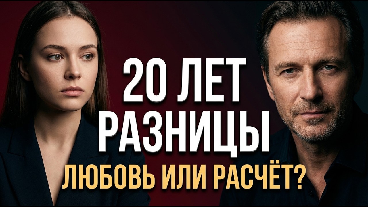 Разница 20 лет любовь или расчёт Что на самом деле происходит