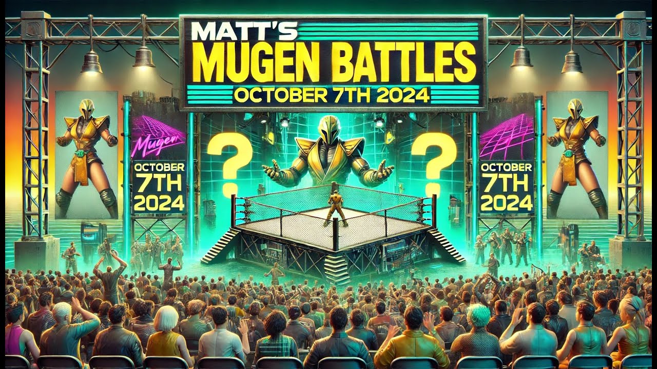 Matt's MUGEN Battles [10/7/24] [3x 1v1's]