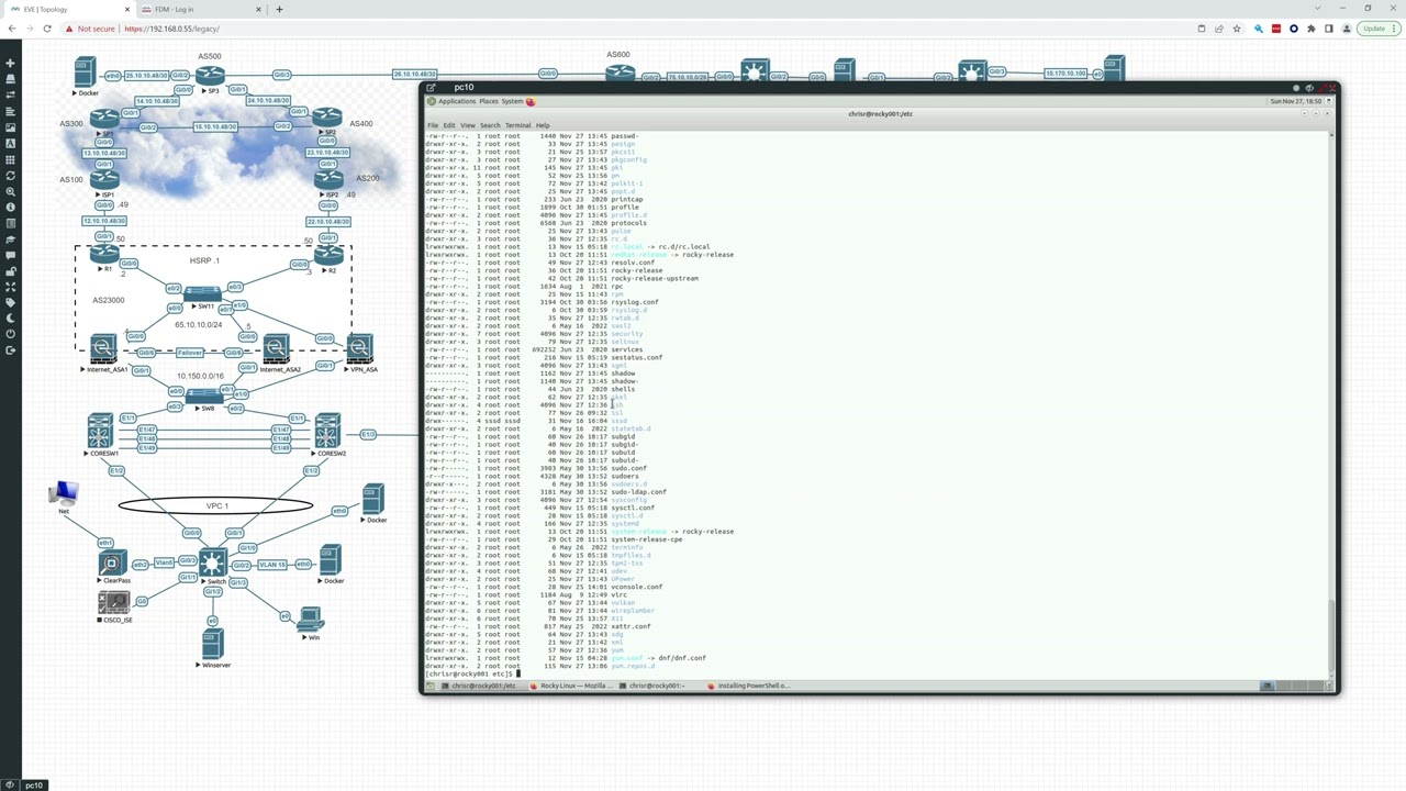 Intro to Linux - Rocky Linux 9 - Filesystem information