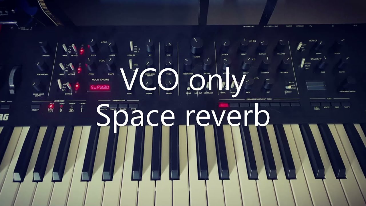 Korg Prologue - Pad sounds test